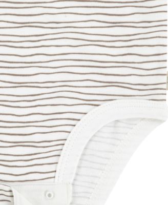 Baby Girls Crew Tee, Bodysuit and Pants, 3-Piece Set