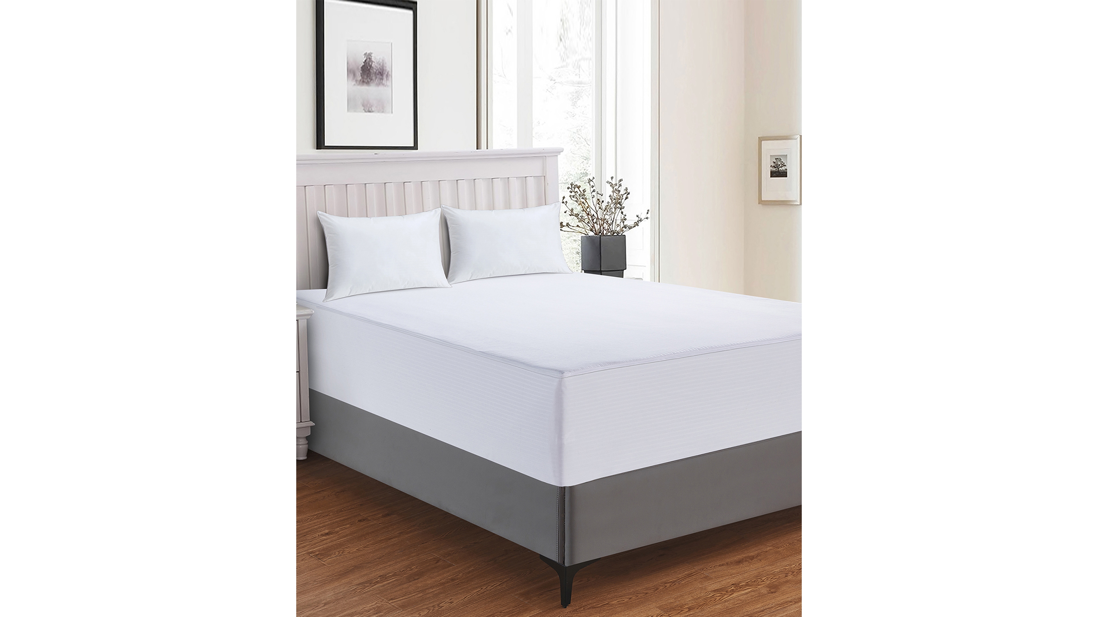 Claritin Allergen Barrier 11" Zipper Mattress Encasement, Full