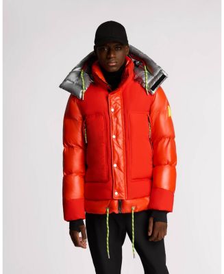 Alpenhaus Men's Farlin Mixed Media Relaxed Fit Puffer with