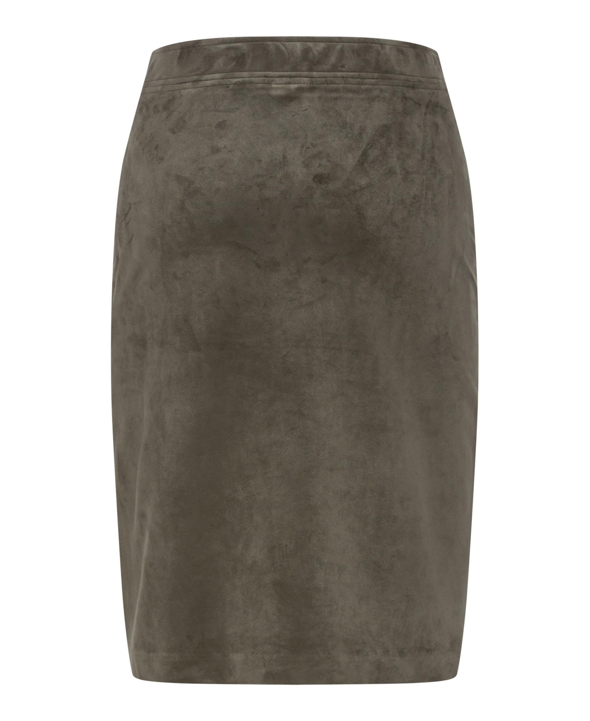 Olsen Women's Pull-On Full Suede Skirt