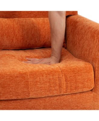 Modern Chenille Arm Chairs for Living Room Stylish and Comfortable Seating