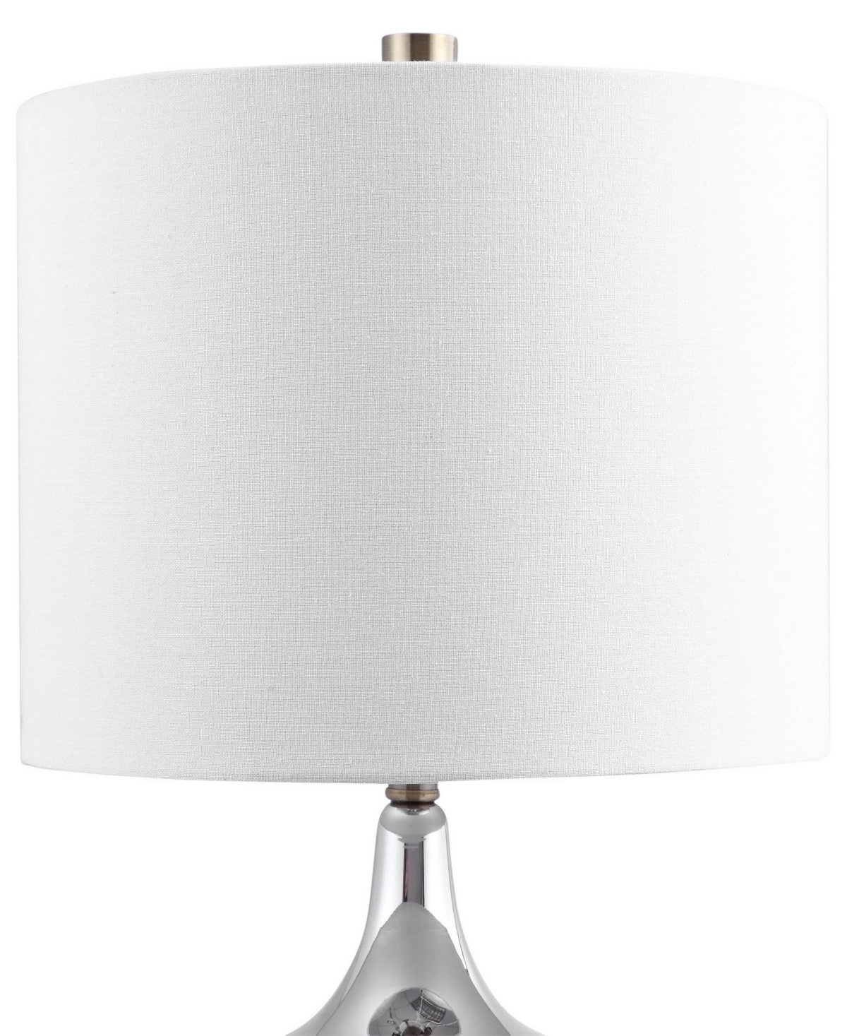 Uttermost Como Chrome Table Lamp In Brass