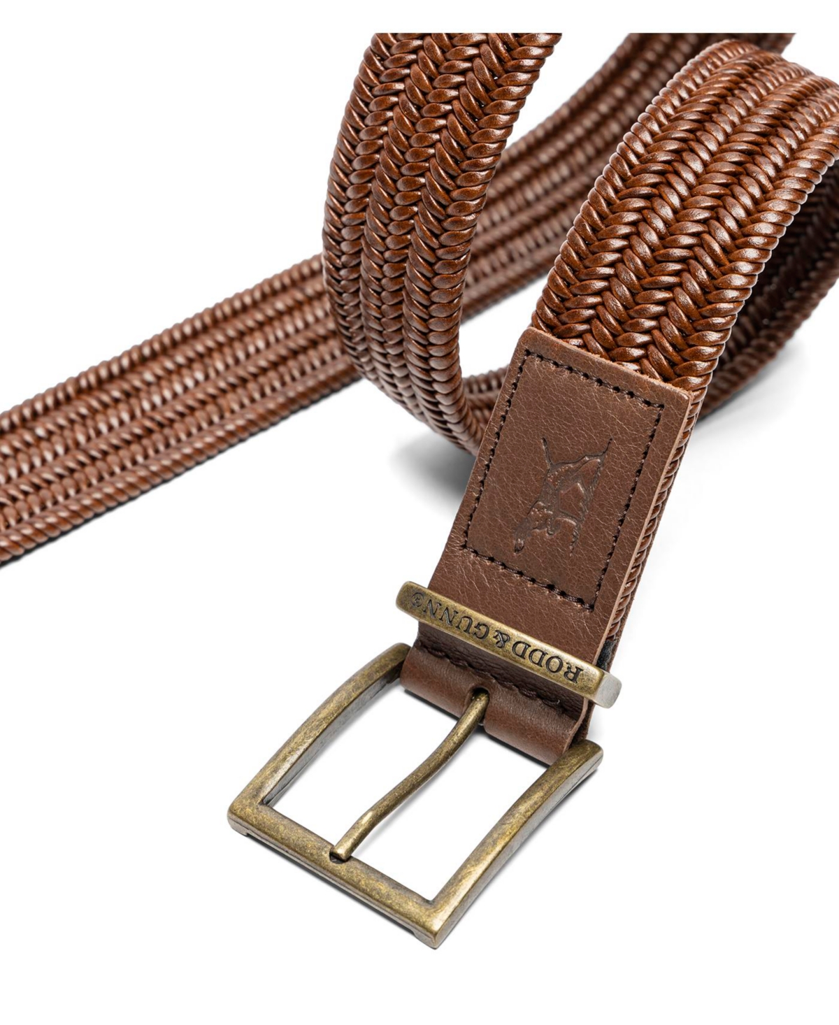 Rodd & Gunn Men's Stirling Stretch Leather Belt