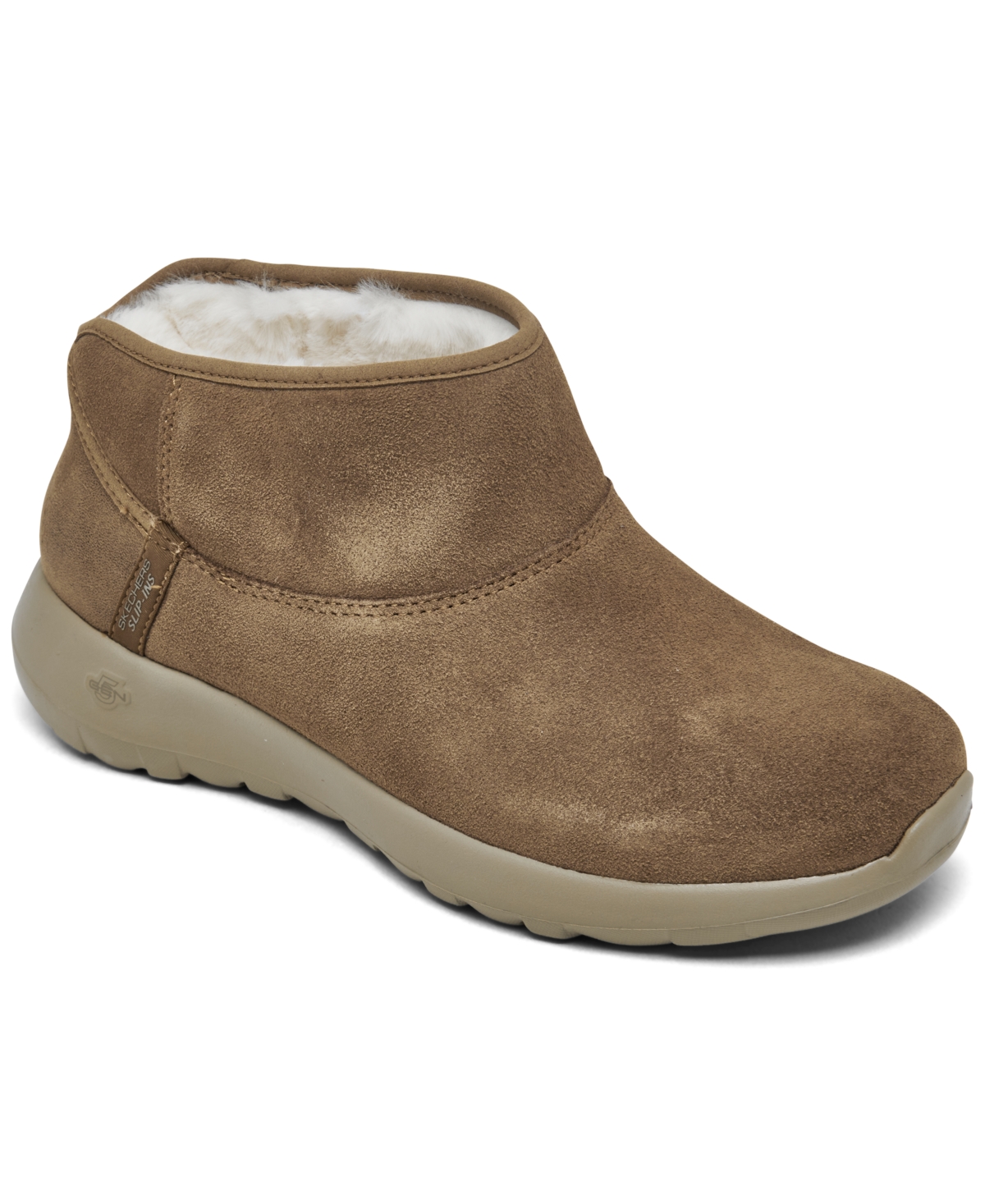 Women's Slip-Ins: On-the-go Joy - Always Cozy Booties from Finish Line - Chestnut