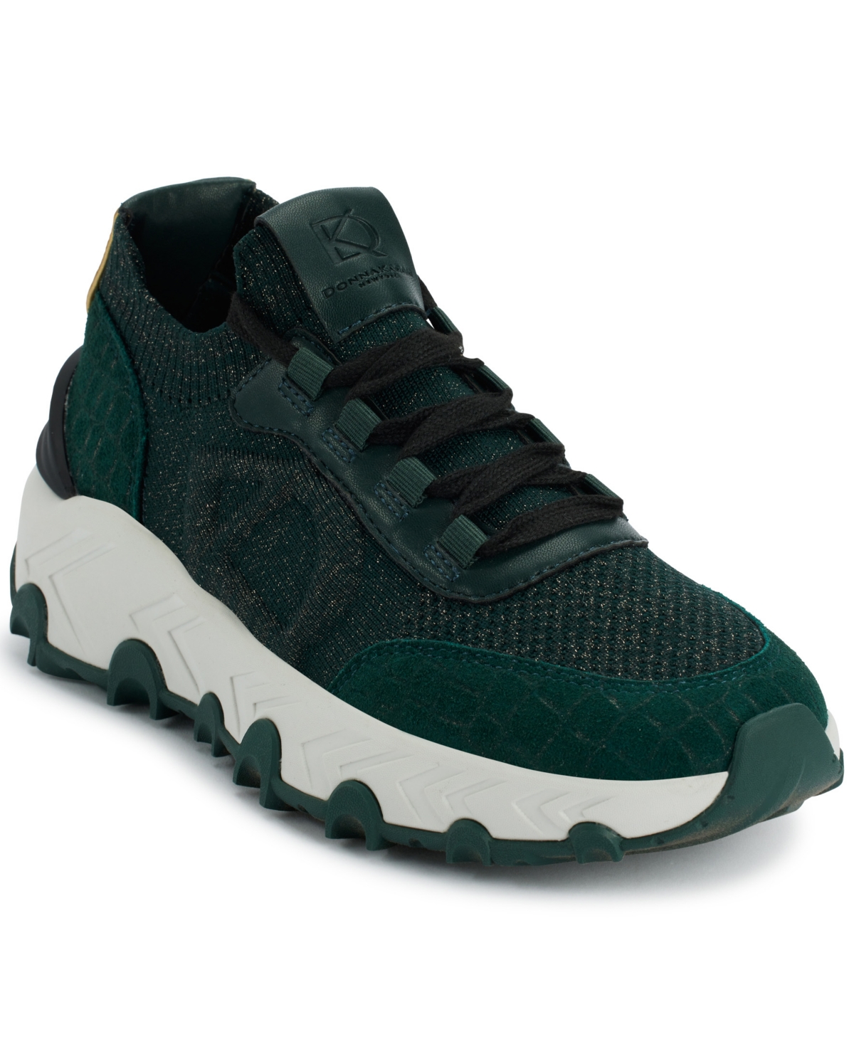 Donna Karan New York Brantley Wedge Trainer In Forest Green
