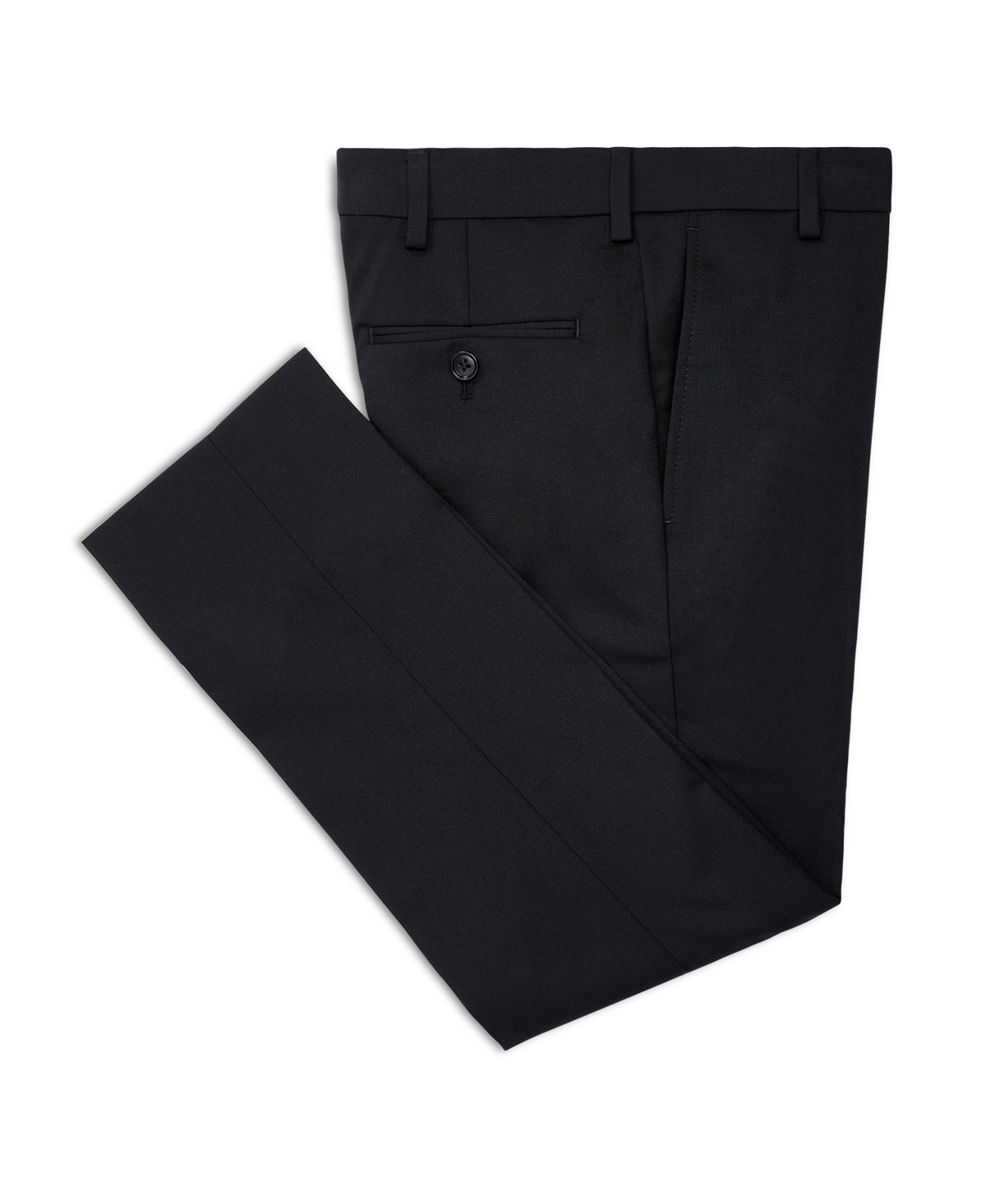 Michael Kors Kids' Big Boys Corduroy Classic Fit Dress Pant In Black