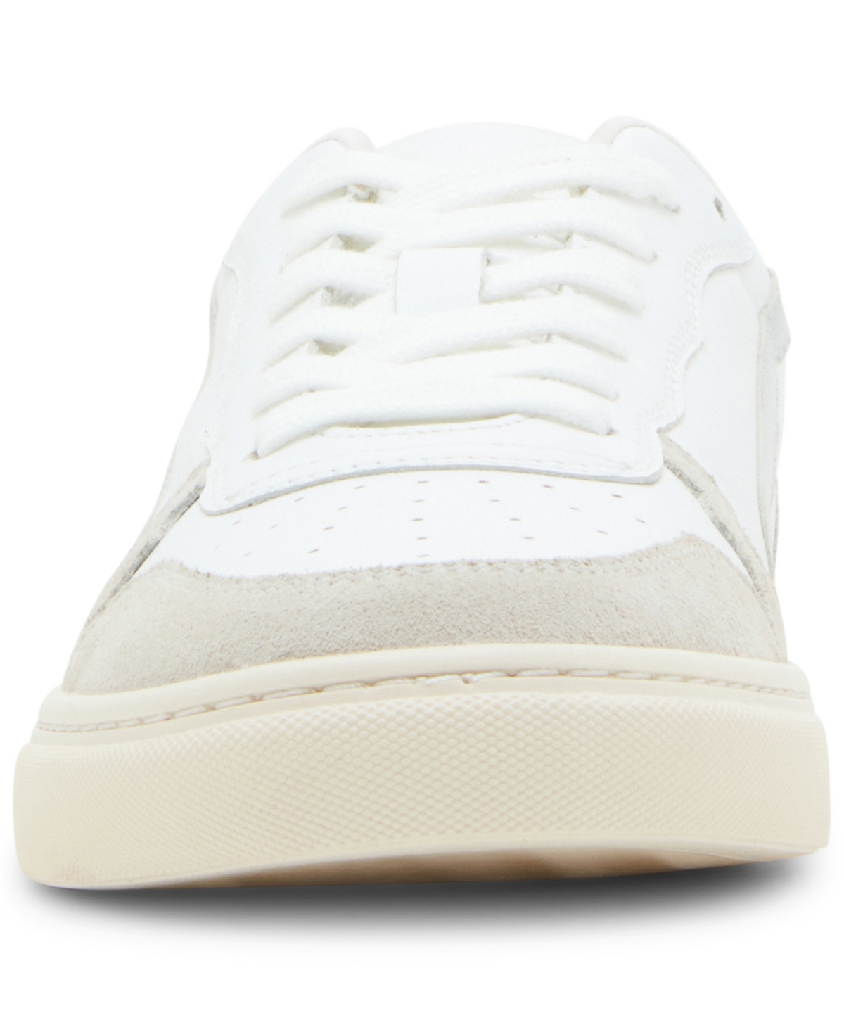 Steve Madden Men's Cardinal Sneakers In White,silver