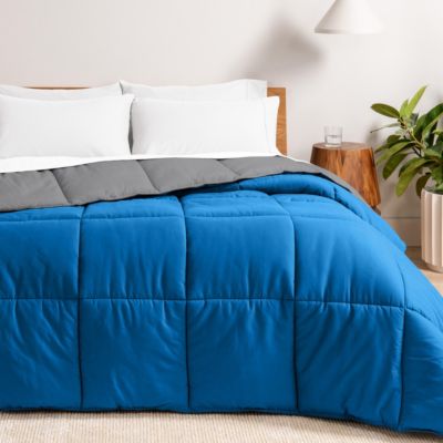 66" x 92" Reversible Down Alternative Comforter Twin/Twin XL