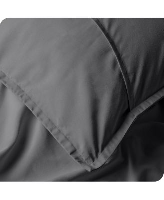 Ultra-Soft Double Brushed Pillow Sham Set, Euro