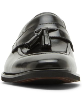 Men's Gray Tassel Leather Loafer