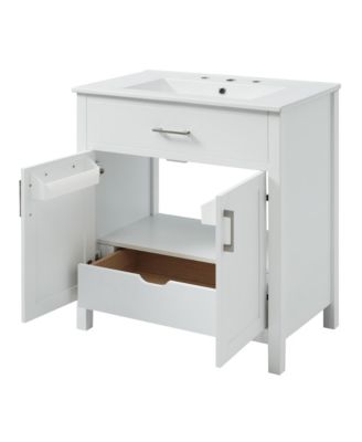  Compact 30" Bathroom Vanity with Ample Storage