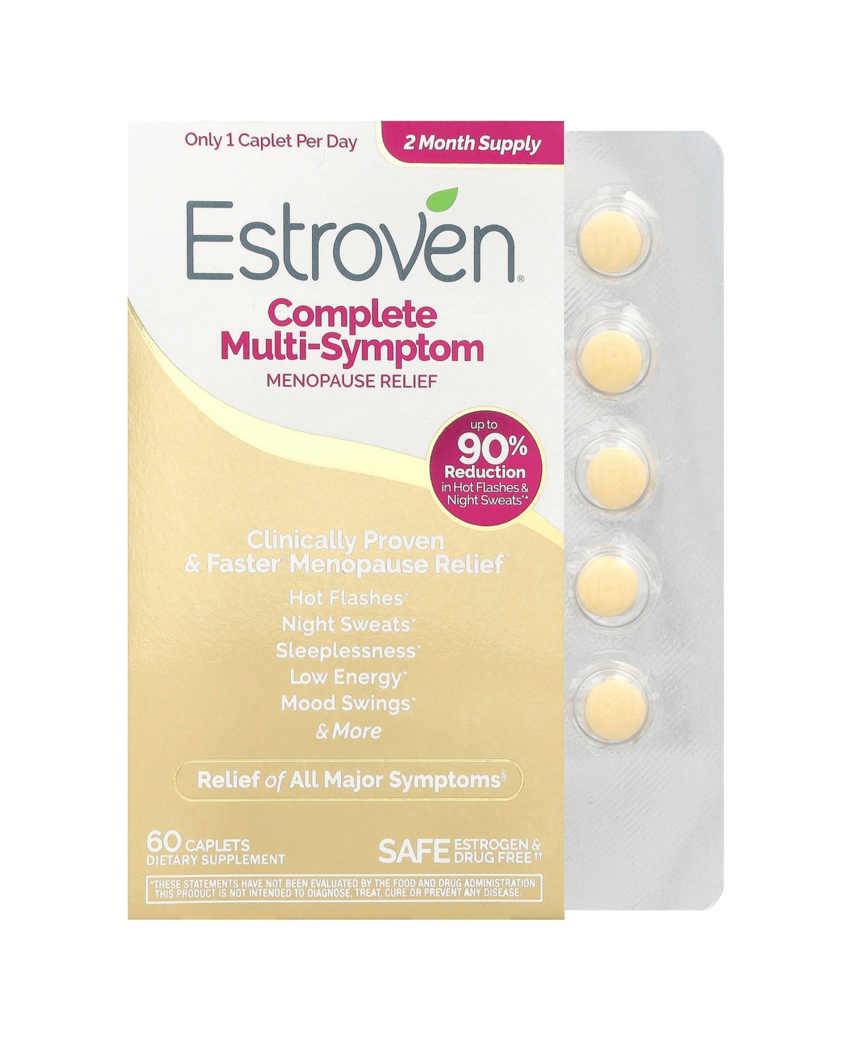 Complete Multi-Symptom Menopause Relief - 60 Caplets