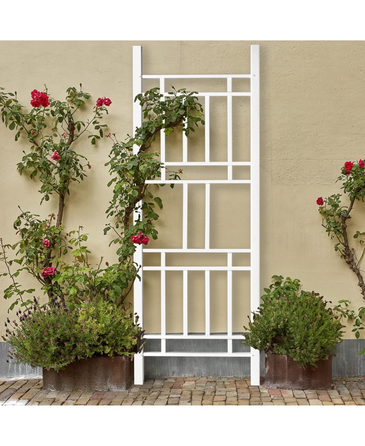 Slickblue Garden Trellis Stylish Support for Climbing Plants and Beautiful Outdoor Decor