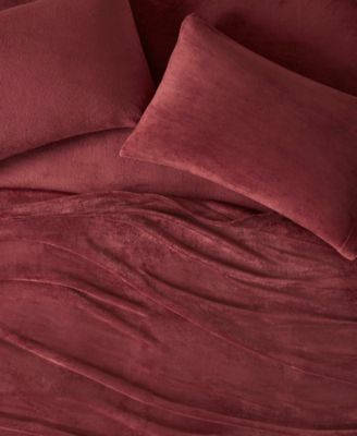 Soloft Plush Micro-Fleece 4-Pc. Sheet Set, Queen