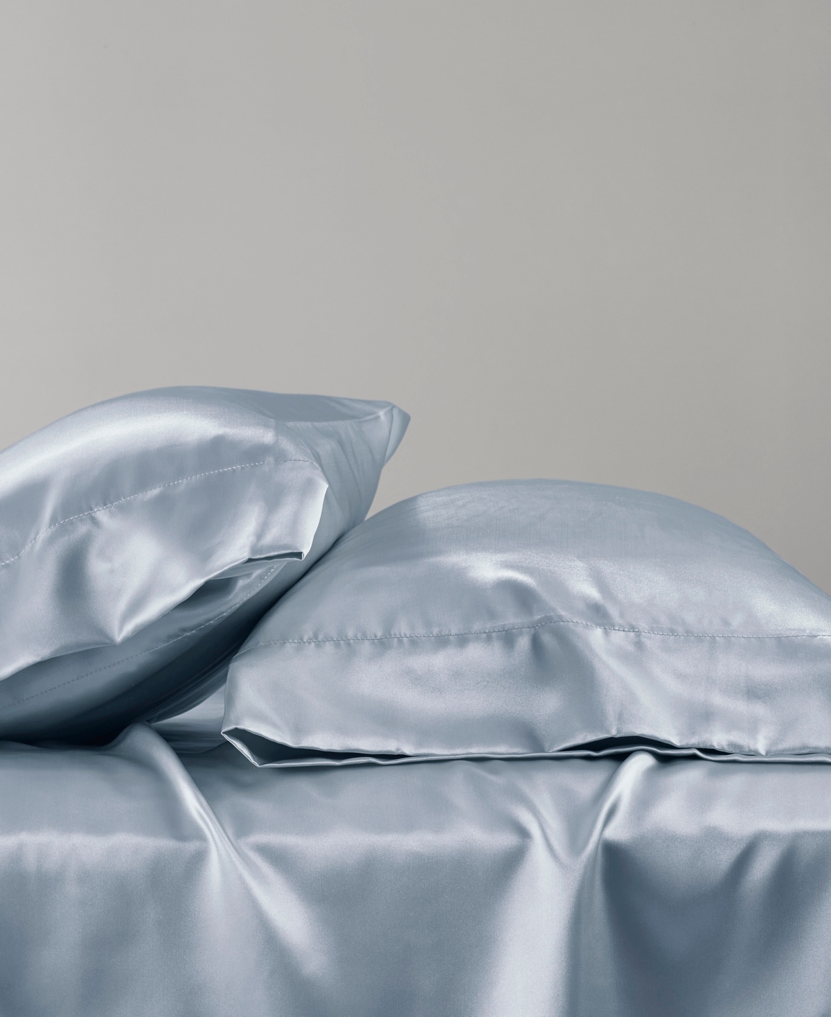 Madison Park Essentials Satin 4-pc. Sheet Set, Twin In Blue