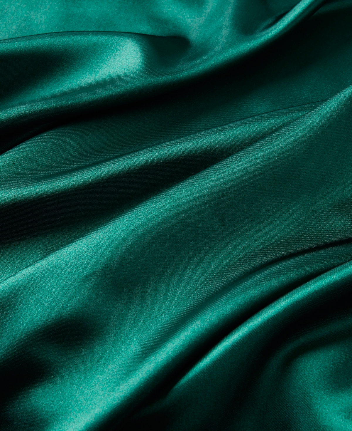 Madison Park Essentials Satin 6-pc. Sheet Set, Queen In Emerald