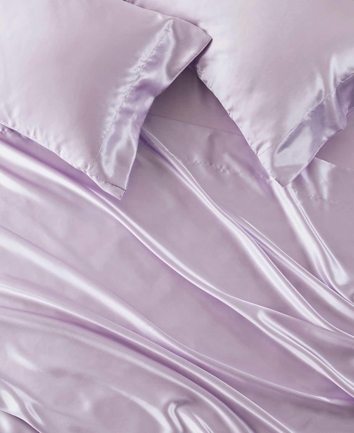 Madison Park Essentials Satin 4-pc. Sheet Set, Twin In Lilac
