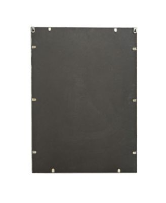 Set of 2 Modern Iron Loops Rectangular Accent Wall Mirrors