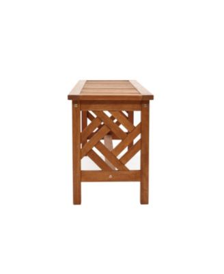 Carmel Solid Wood Outdoor Dining Bench