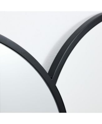 Triple Arch Framed Wall Mirror