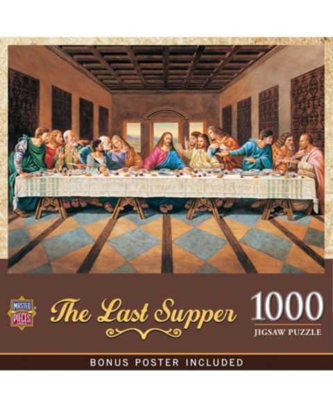 Детская игрушка MasterPieces Puzzles Inspirational - The Last Supper 1000 Piece Jigsaw Puzzle
