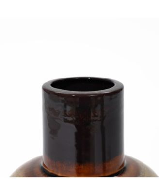 Ocean Ombre Stoneware Vase