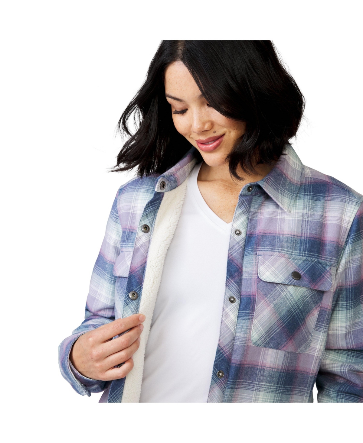 Free Country Women's Koshi Adirondack Flannel Shirt Jacket