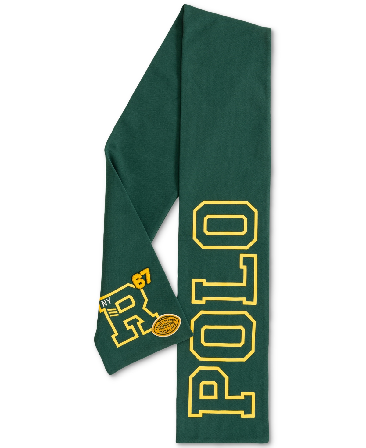 Polo Ralph Lauren Men's Letterman Scarf In Vintage Pi