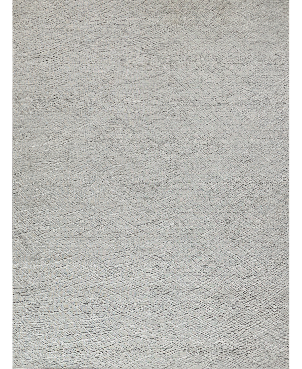 Exquisite Rugs Crescendo 5328 8'x10' Area Rug In Silver