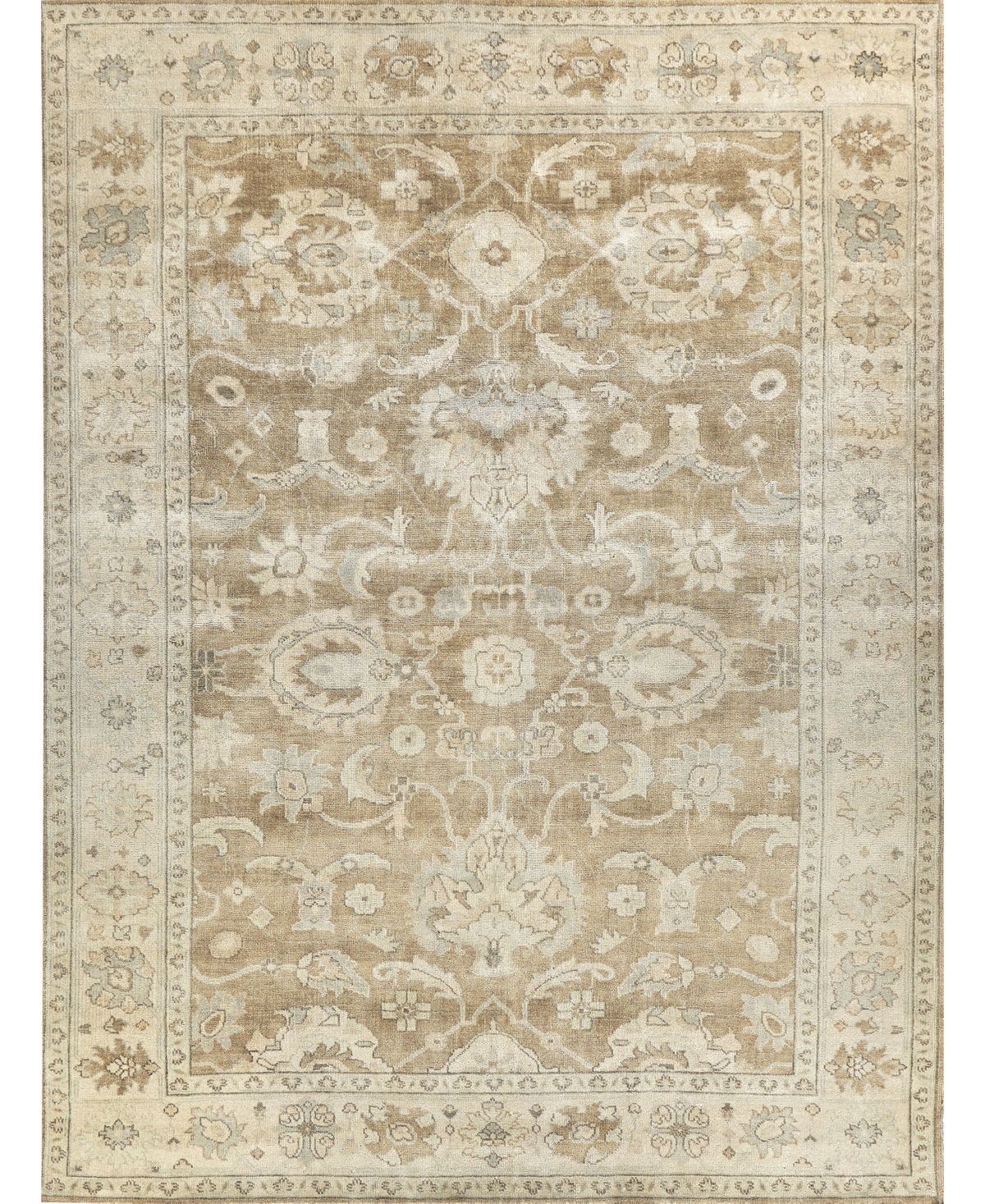 Exquisite Rugs Antique Weave Oushak 2001 Area Rug, 4' X 6'