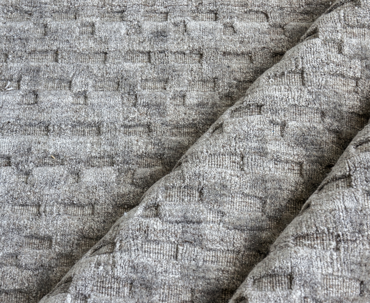Exquisite Rugs Monroe Silk 3969 2'x3' Area Rug In Taupe