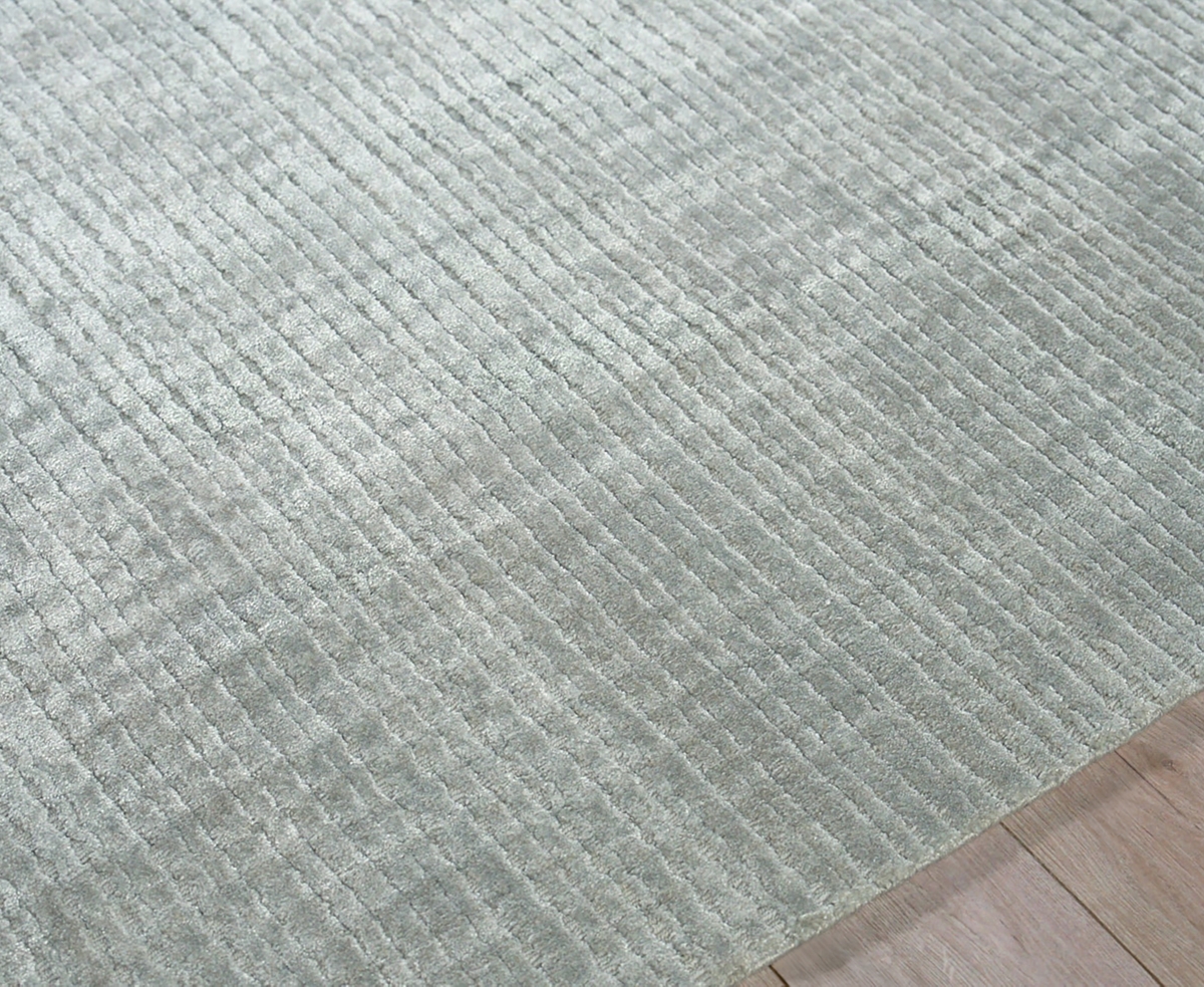 Exquisite Rugs Cabrini Modern 6730 6'x9' Area Rug In Silver