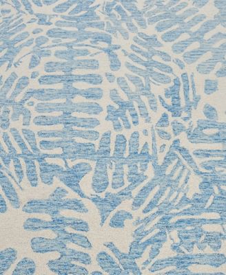 Exquisite Rugs Botanica 6811 Rug Collection In Mist,ivory