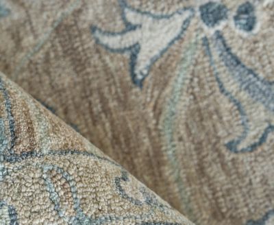 Exquisite Rugs Claremont Oushak 6795 Rug Collection In Tan,ivory