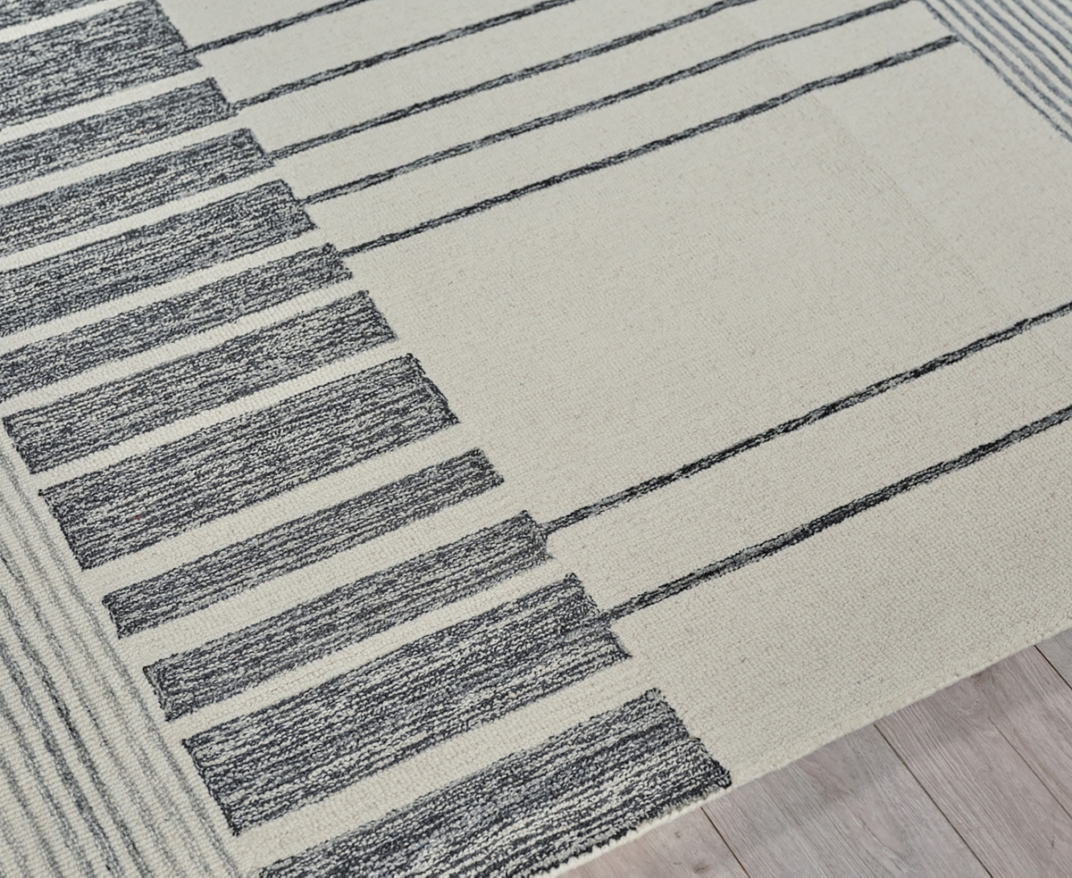 Exquisite Rugs Castine 6874 Area Rug, 5' X 8' In Gray,ivory