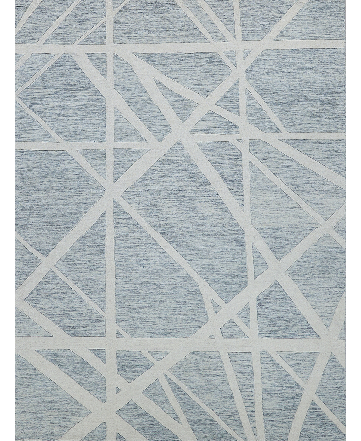 Exquisite Rugs Miami 6791 Area Rug, 6' X 9' In Silver