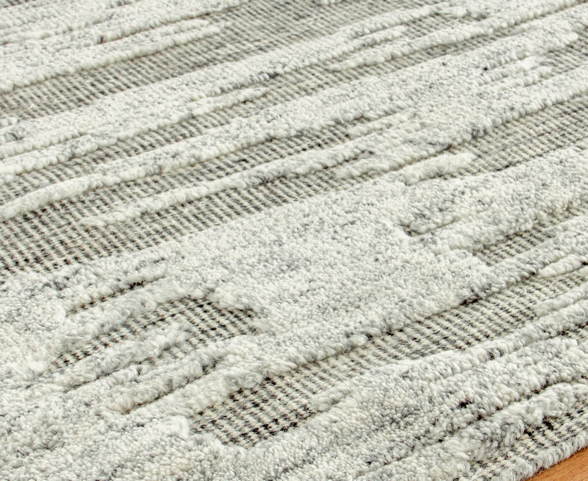 Exquisite Rugs Calibre 4461 Area Rug, 6' X 9' In Silver
