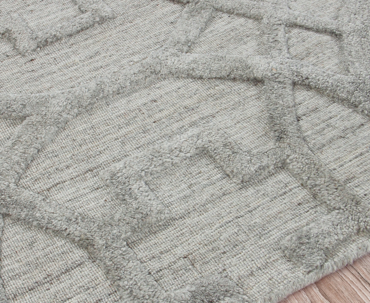 Exquisite Rugs Windsor 2448 Area Rug, 6' X 9' In Silver