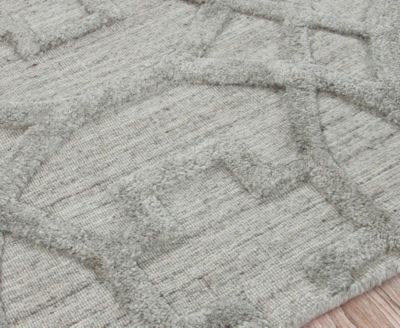 Exquisite Rugs Windsor 2448 Area Rug, 6' X 9' In Silver