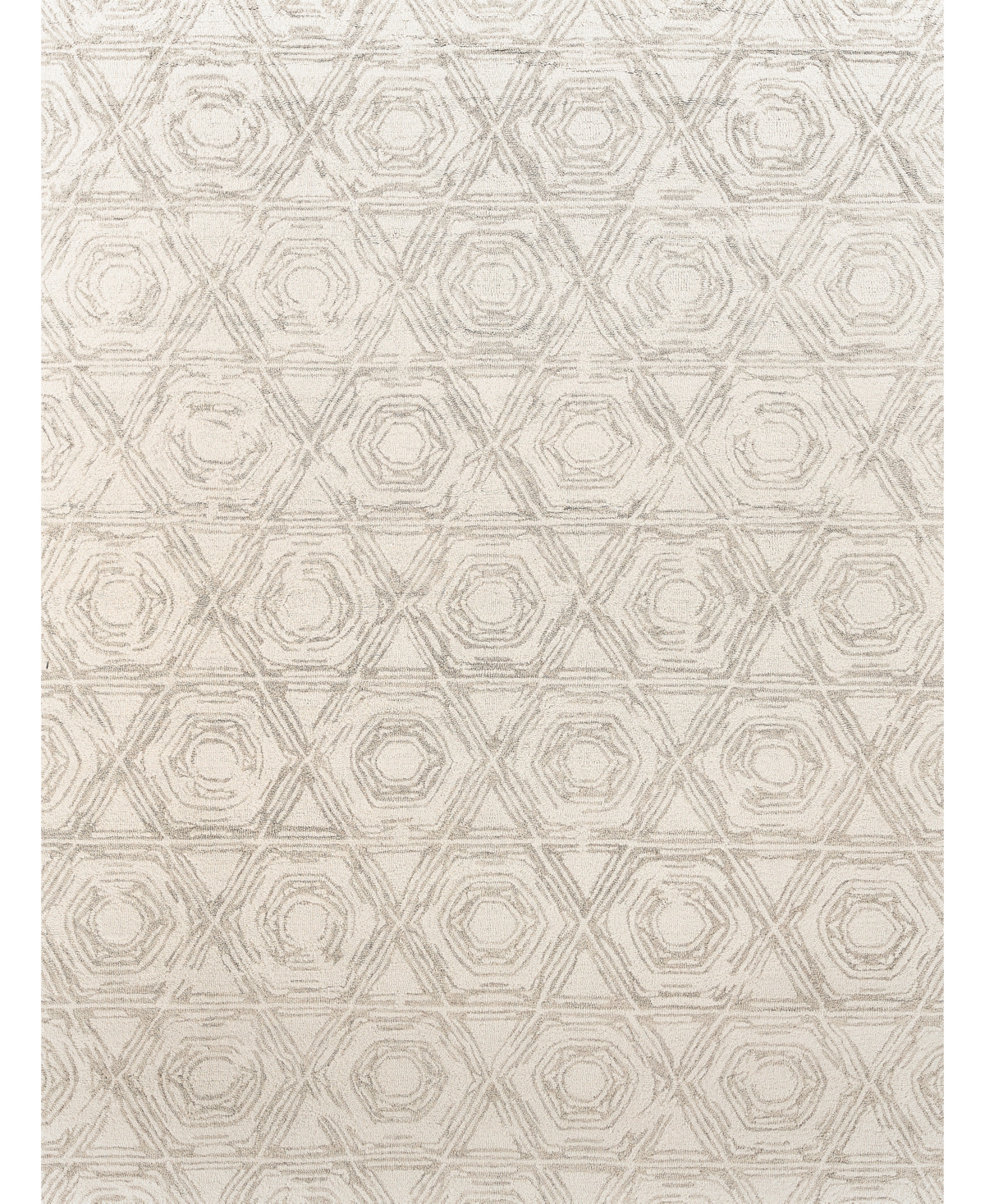 Exquisite Rugs Caprice 2707 6'x9' Area Rug In Silver