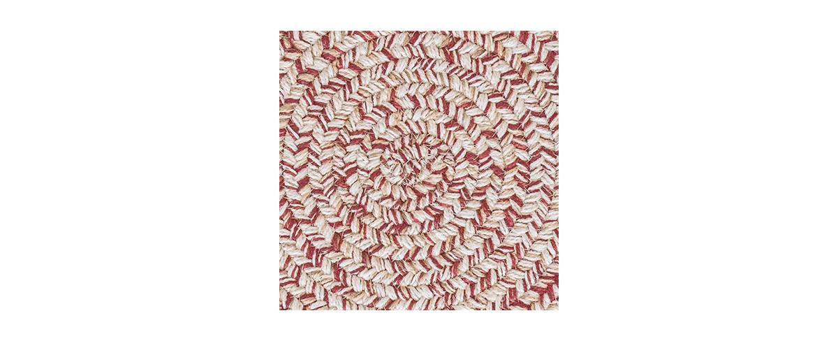 Capel Stockton 0224 5'6"x5'6" Round Area Rug In Light Red