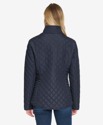 Women's Solid Quilted Jacket