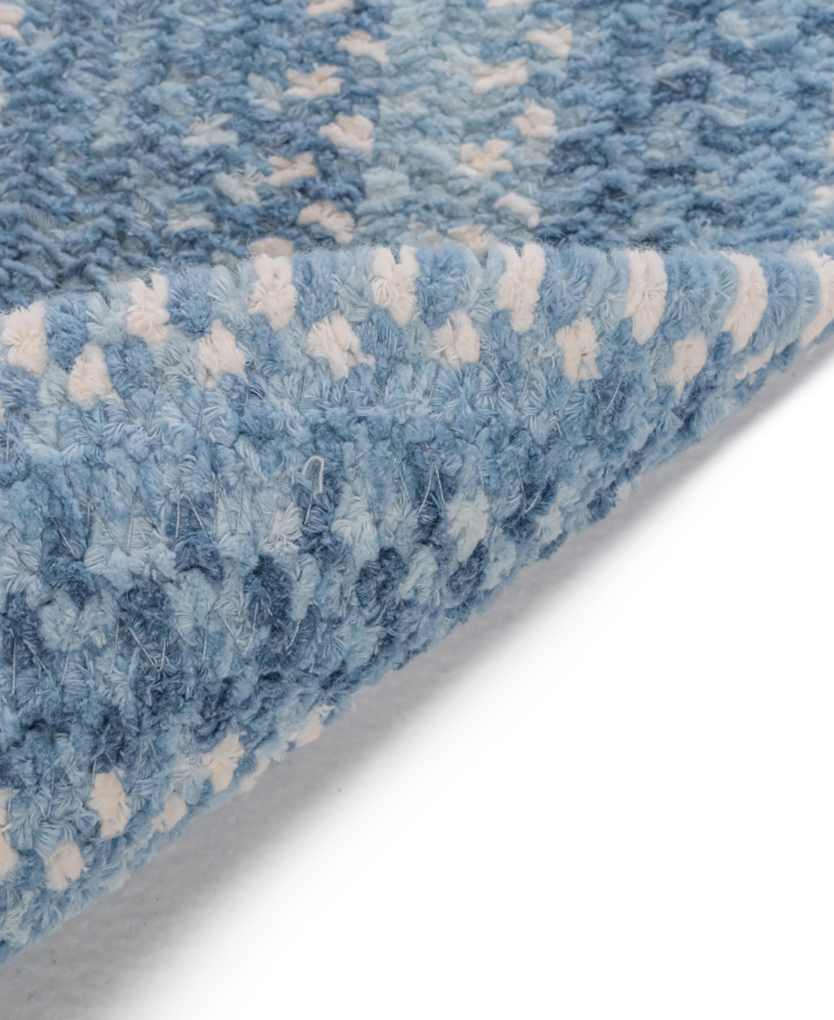 Capel Bambini 0377 2'x8' Oval Runner Area Rug In Mist