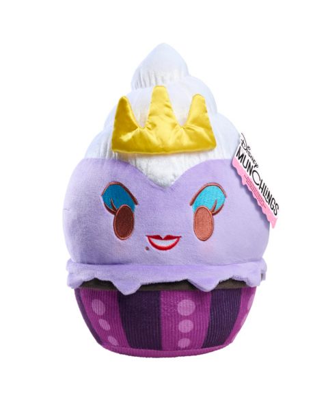 Детская мягкая игрушка Disney Munchlings Squeeze-a-Munch Large Lavender Ice Cream Sundae Ursula Plush