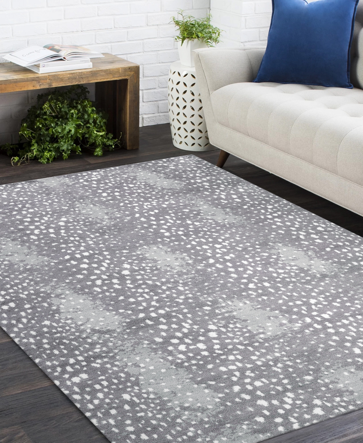 Timeless Rug Designs Louis S3253 3'x5' Area Rug In Gray