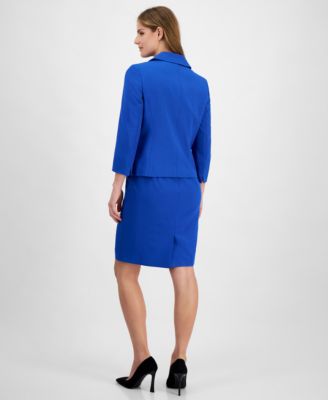 Women's Seamed Dress Suit, Regular & Petite