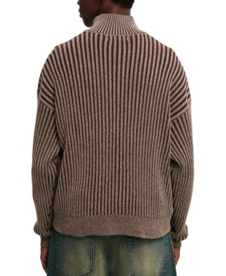 МУЖСКОЙ вязаный свитер на молнии из ХЛОПКА НА ХЛОПКЕ 11990₽