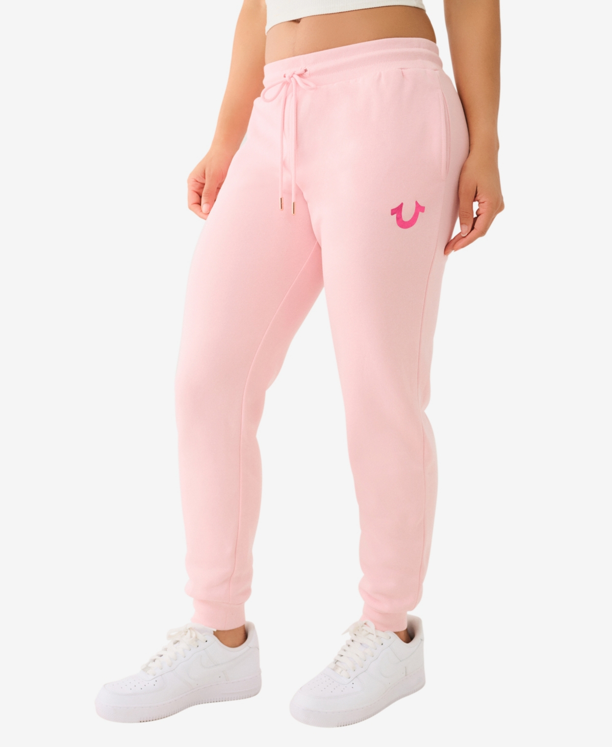 True Religion Women's Foil Classic Lounge Jogger Pants