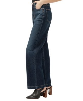 Women's Highly Desirable High Rise Trouser Leg Jeans