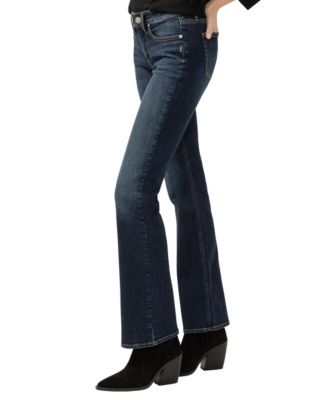 Women's Suki Mid Rise Curvy Fit Slim Bootcut Jeans